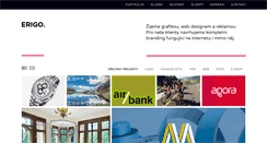Desktop Screenshot of erigo.cz