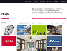 Tablet Screenshot of erigo.cz